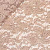 Kód:39432 Elasztikus glitteres csipke - BEIGE 70